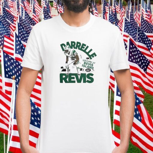 Darrelle Revis Gray New York Jets Retired Player Caricature Tri Blend 2023 Shirts