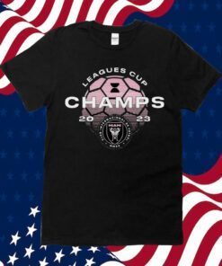 The Leagues Cup Champions 2023 Inter Miami FC Shirts