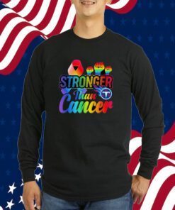 Tennessee Titans Stronger Than Cancer NFL 2023 T Shirt