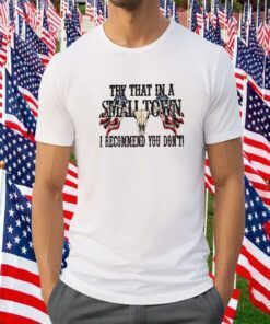 "Try That in a Small Town I Recommend You Don't" Shirt