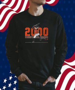 Jose Altuve 2000 Hits Houston Shirts