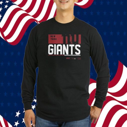 New York Giants Team Incline Tee Shirt