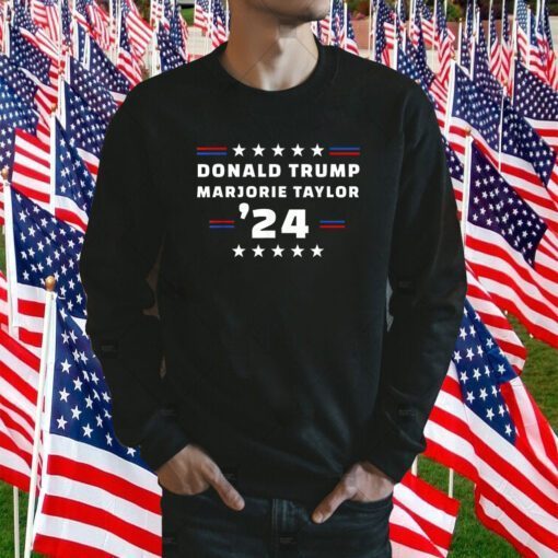 Donald Trump Marjorie Taylor Elections 2024 Gift Shirt