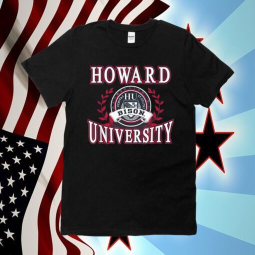 Howard University Bison Laurels Shirt