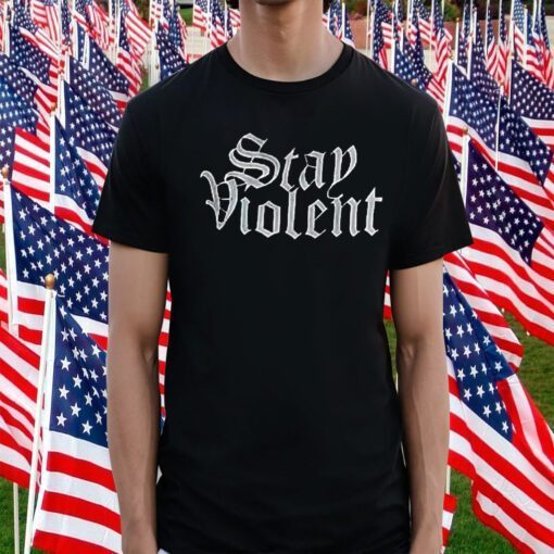 Stay Violent Alan Roberts Retro Shirt