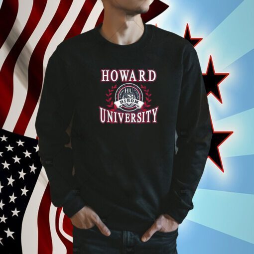 Howard University Bison Laurels Shirt