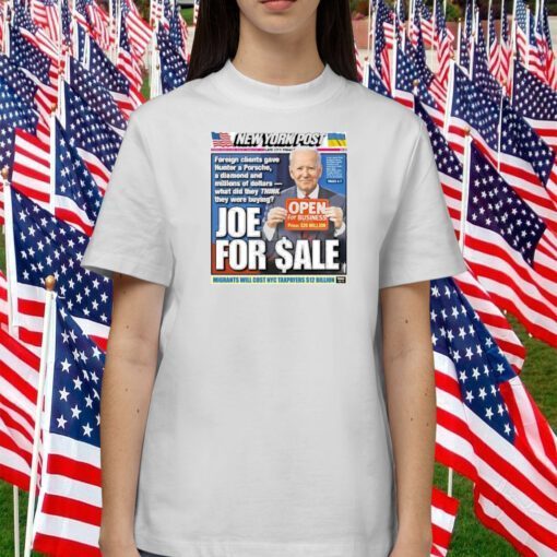 New York Post Joe For Sale Tee Shirt