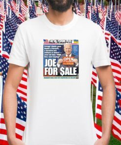 New York Post Joe For Sale Tee Shirt