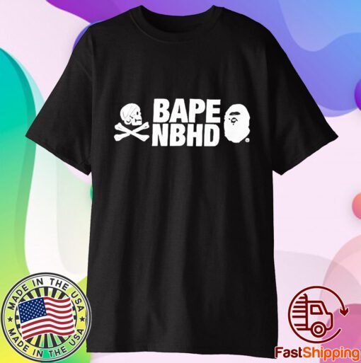 Bape Nbhd Skull Shirt