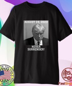 Donald Trump Mug shot august 24 2023 T-Shirt