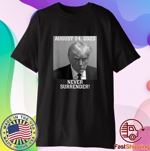 Donald Trump Mug shot august 24 2023 T-Shirt