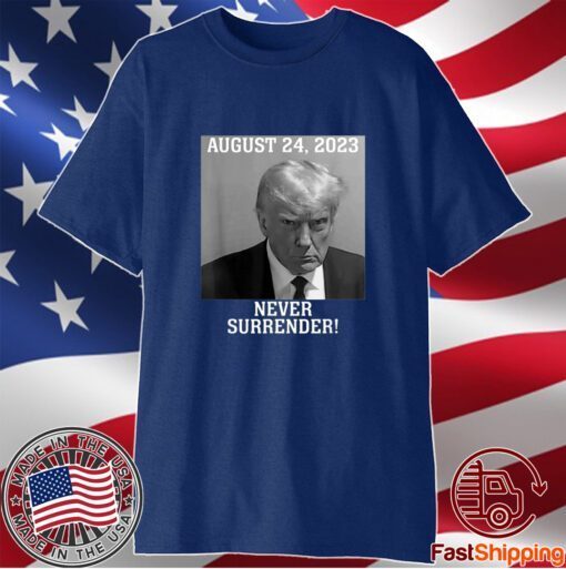 Donald Trump Mug shot august 24 2023 T-Shirt