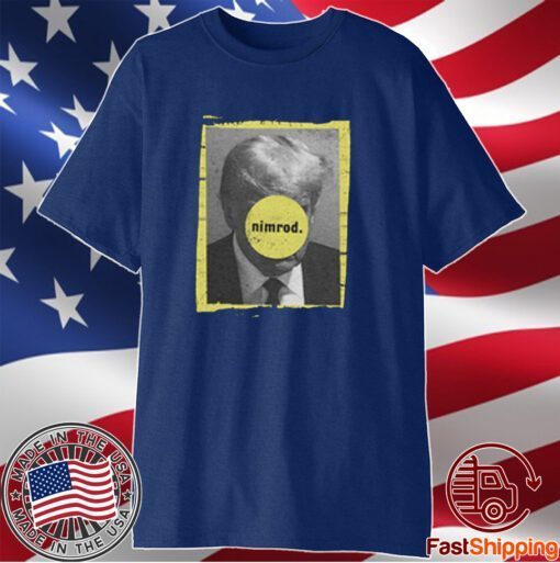 Donald Trump Nimrod Mug Shot Green Day T-Shirt