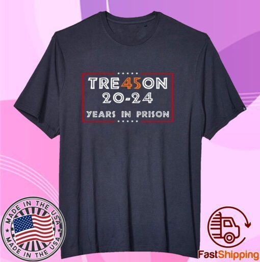 Emily Winston Tre45on 20-24 Years In Prison Tee Shirt