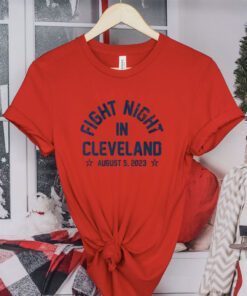 Fight Night In Cleveland Tee Shirt