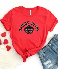 Georgia Football: Dawgs On Top Tee Shirt