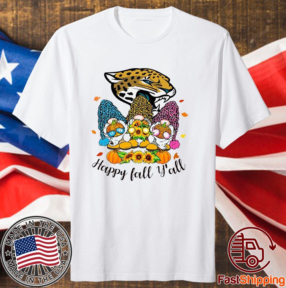Happy Fall Yall Jacksonville Jaguars Shirt