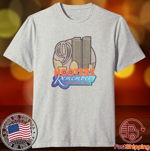 Hooters remembers 9-11 Tee shirt