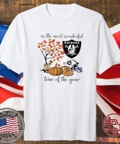 In The Most Wonderful Time Of The Year Las Vegas Raiders Shirt