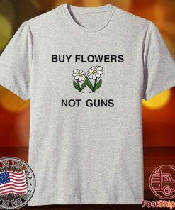 John Mclaughlin Buy Flowers Not Guns Tee Shirt