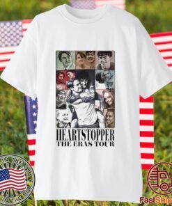 Justinamandon Heartstopper The Eras Tour Tee shirt