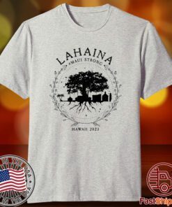 Lahaina Banyan Tree , comfort colors Maui Hawaii 2023 Tee shirt