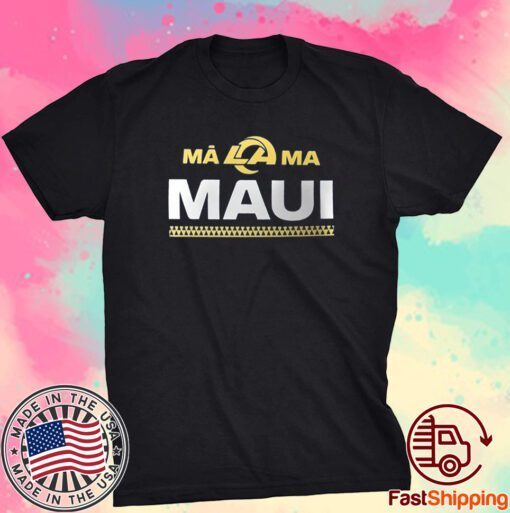 Los Angeles Rams Maui Relief Nike Tee Shirt