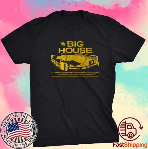 Michigan Football: The Big House Tee Shirt