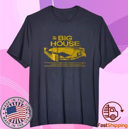 Michigan Football: The Big House Tee Shirt