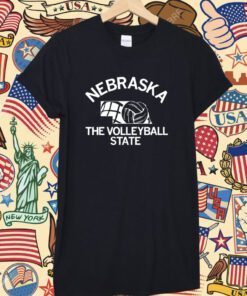 Nebraska The Volleyball State T-Shirt