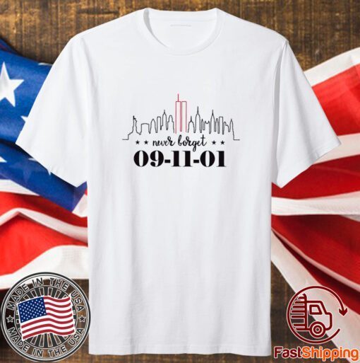 Never Forget 9/11 Memorial New York City Shirt