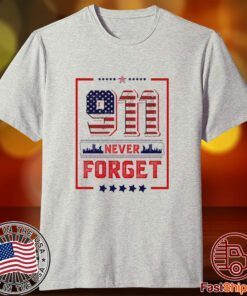 Never Forget September 11 World Trade Sweat Tee Shirt