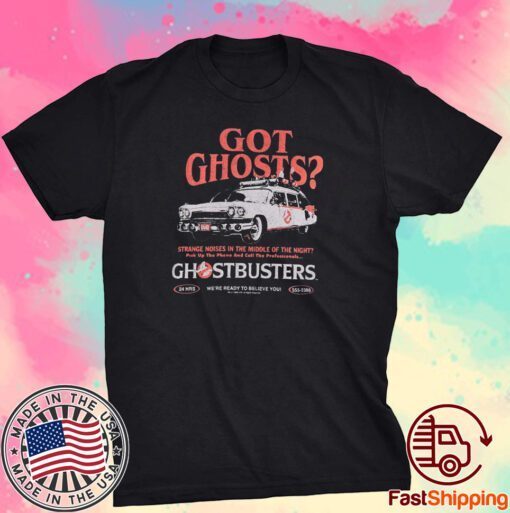 New Ghostbusters 2023 Tee Shirt