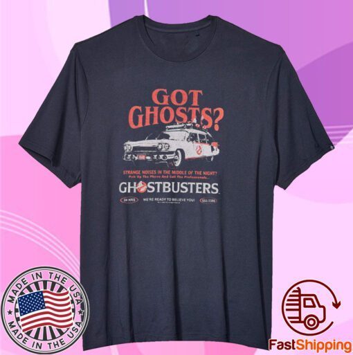 New Ghostbusters 2023 Tee Shirt