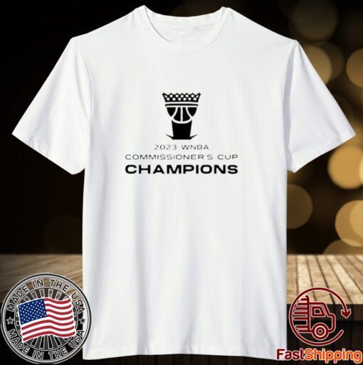 New York Liberty 2023 WNBA Commissioner’s Cup Champions Tee shirt