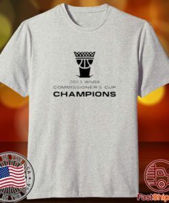 New York Liberty 2023 WNBA Commissioner’s Cup Champions Tee shirt