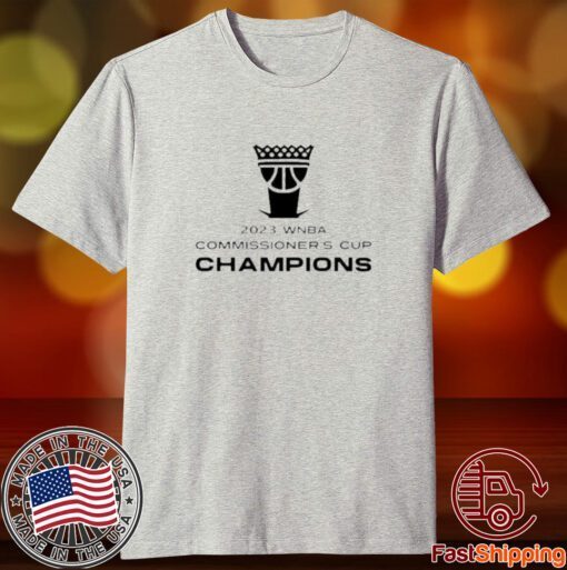 New York Liberty 2023 WNBA Commissioner’s Cup Champions Tee shirt