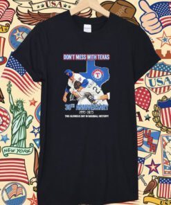 Nolan Ryan Vs Robin Ventura This Glorious Day In Baseball History T-Shirt
