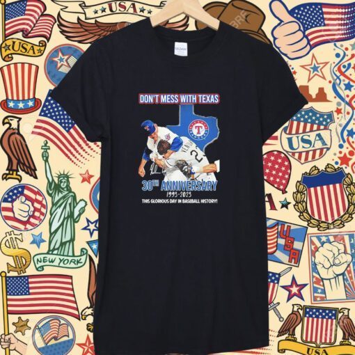 Nolan Ryan Vs Robin Ventura This Glorious Day In Baseball History T-Shirt