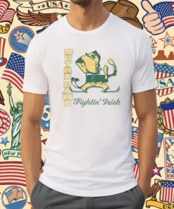 Notre Dame Fighting Irish ’47 Phase Out Throwback Franklin Tee Shirt