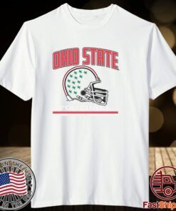 Ohio State: Vintage Football Helmet Tee Shirt