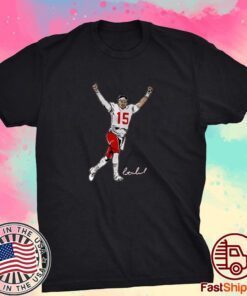 Patrick Mahomes Superstar Pose Tee Shirt