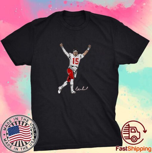 Patrick Mahomes Superstar Pose Tee Shirt