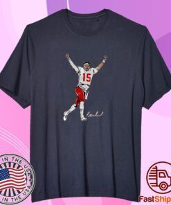 Patrick Mahomes Superstar Pose Tee Shirt