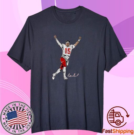 Patrick Mahomes Superstar Pose Tee Shirt