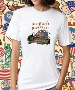 Pee Wee Playhouse Paul Reubens Pee Wee Herman Tee Shirt