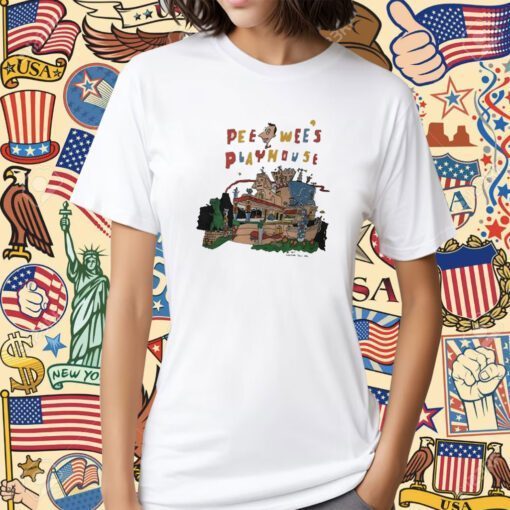 Pee Wee Playhouse Paul Reubens Pee Wee Herman Tee Shirt