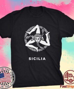 Sicilia Italy Trinacria Tee Shirt