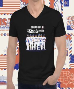 Squad Up Dodgers Signature All Star Tee Shirt