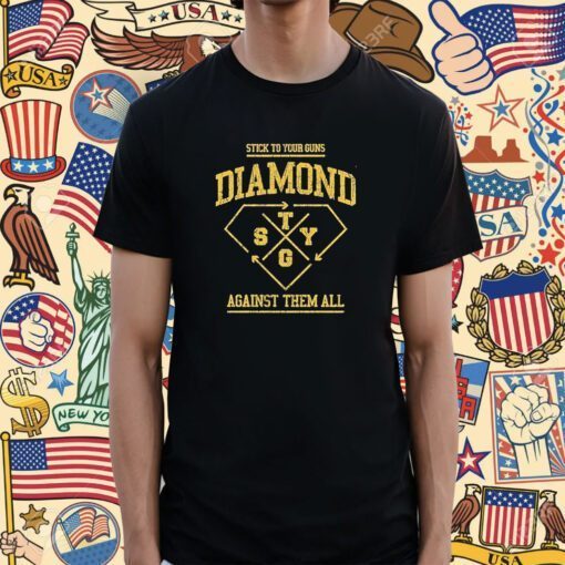 Stick To Your Guns Diamond Against Them All Tee Shirt